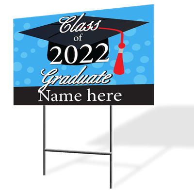 Graduation 2022 Yard Sign 2pc